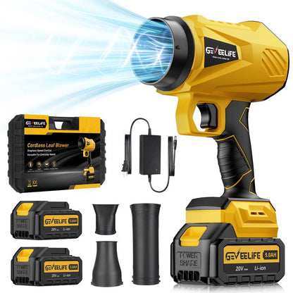 GEVEELIFE Turbo Jet Blower 200W Cordless Leaf