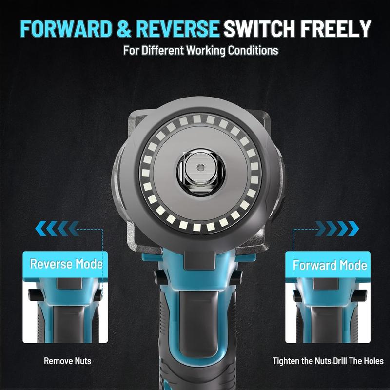 GEVEELIFE 700Nm 3 in 1 Brushless Impact